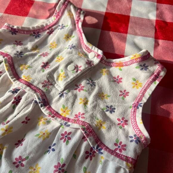 Vintage 90s Y2K Honors Baby Romper 12 mo Floral PLAY Condition - Picture 6 of 6